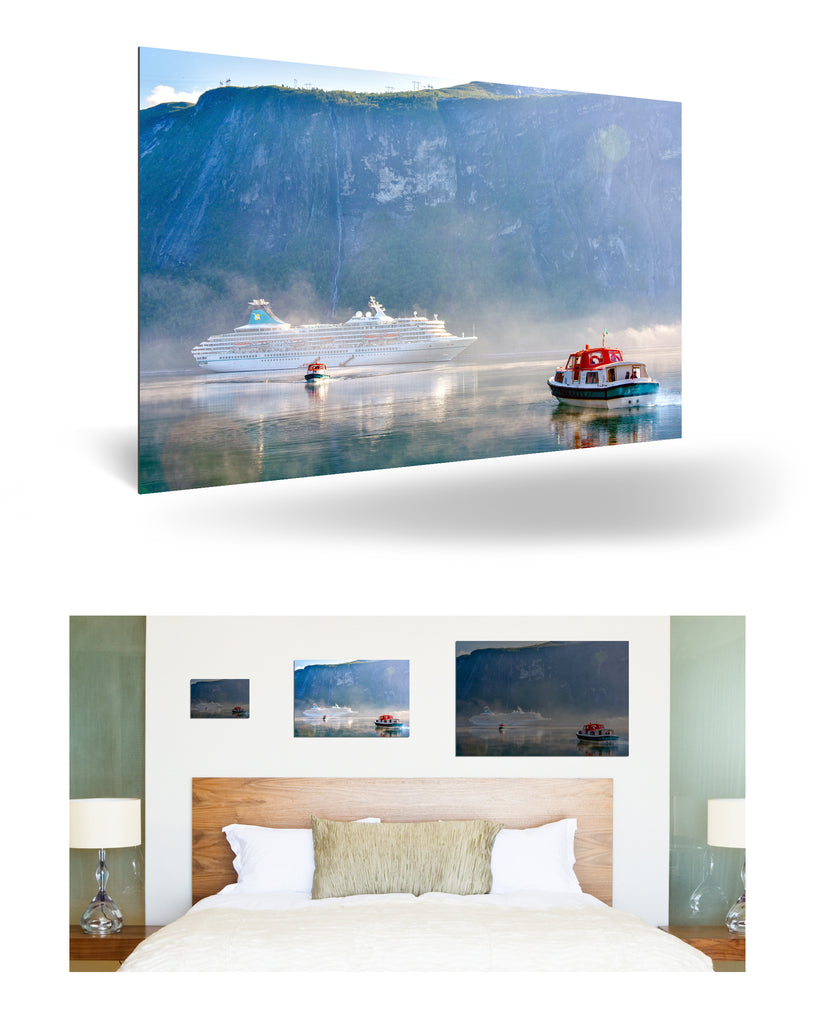 Nauste, Norwegen mit MS Artania