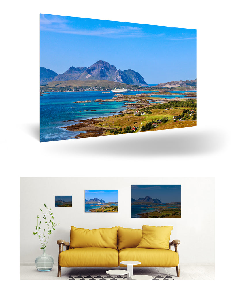 Leknes, Norwegen mit MS Artania