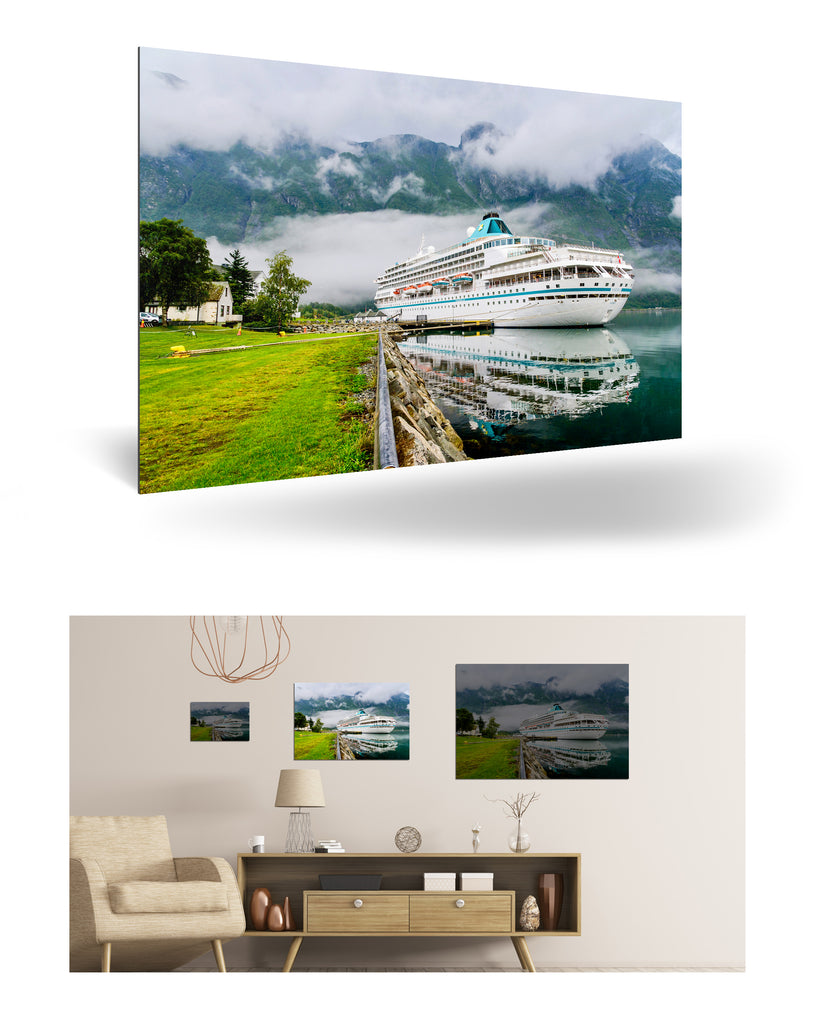 Eidfjord, Norwegen mit MS Amera