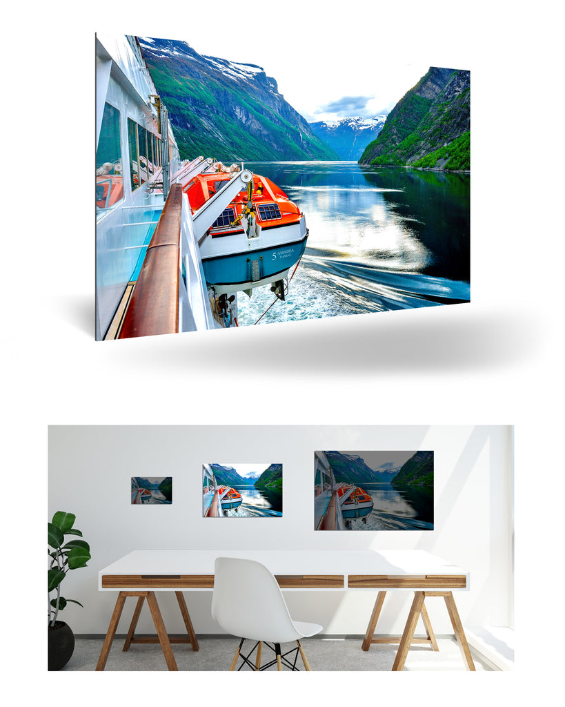 Geiranger, Norwegen mit MS Amadea