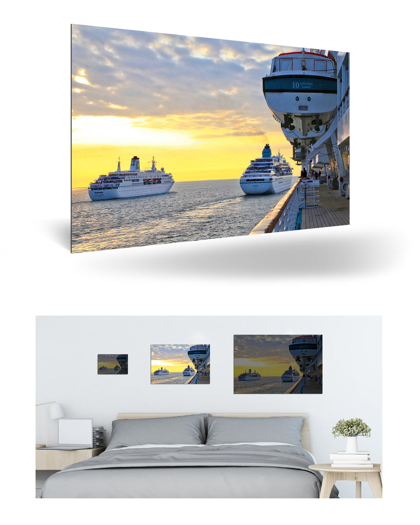 Bremerhaven, Deutschland mit Phoenix Reisen Flotte