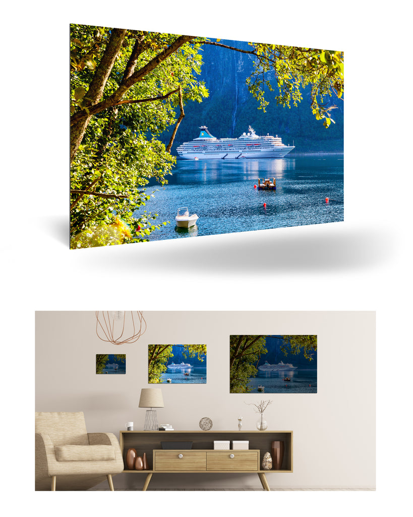 Nauste, Norwegen mit MS Artania