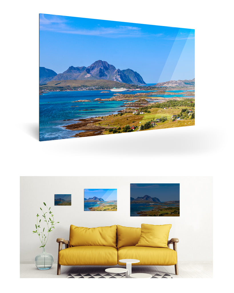 Leknes, Norwegen mit MS Artania