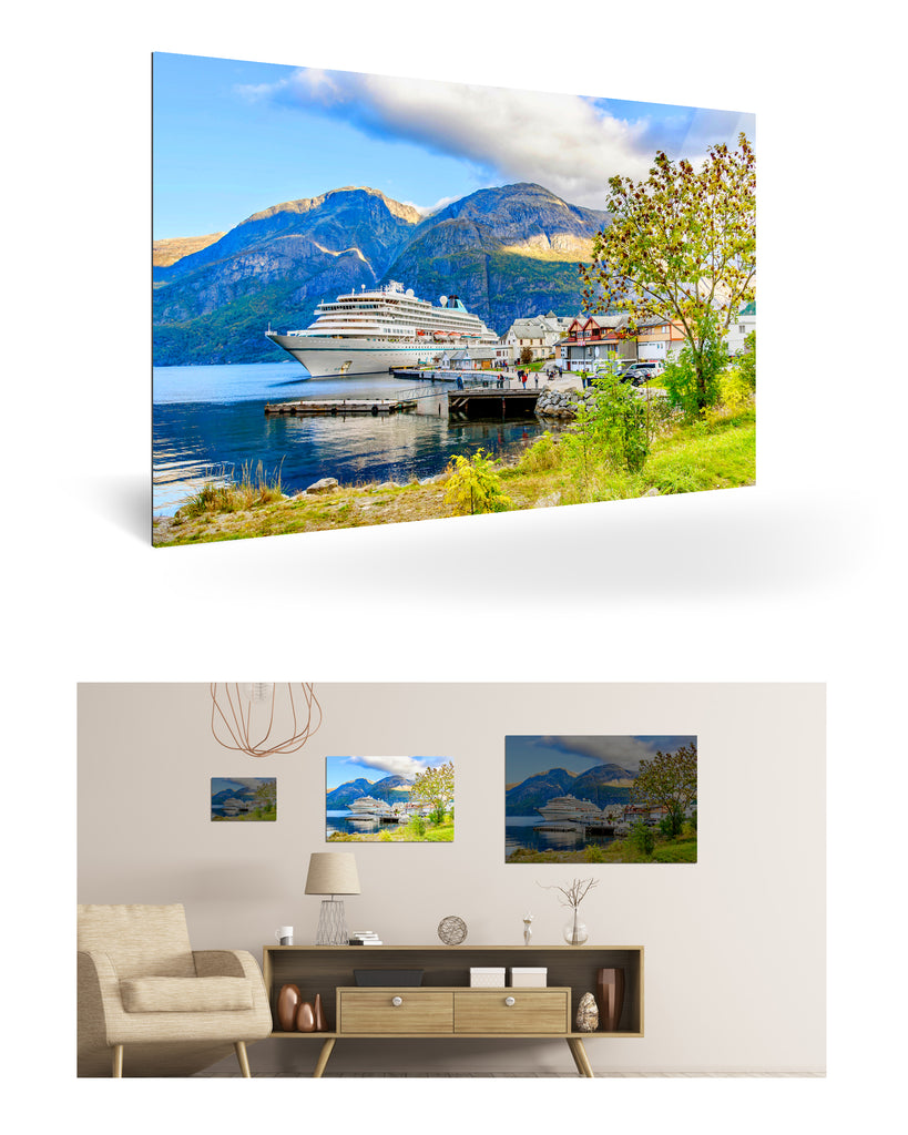 Eidfjord, Norwegen mit MS Amera