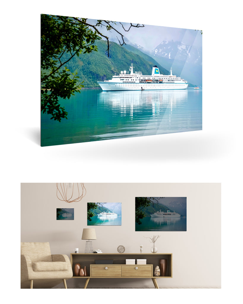 Svartisen, Norwegen mit MS Deutschland