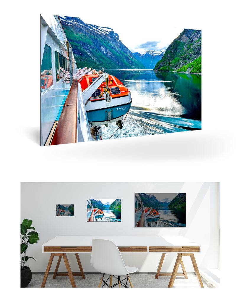 Geiranger, Norwegen mit MS Amadea