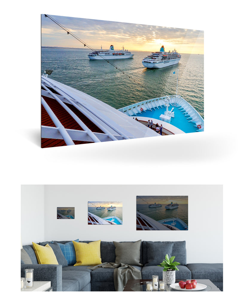 Bremerhaven, Deutschland mit Phoenix Reisen Flotte