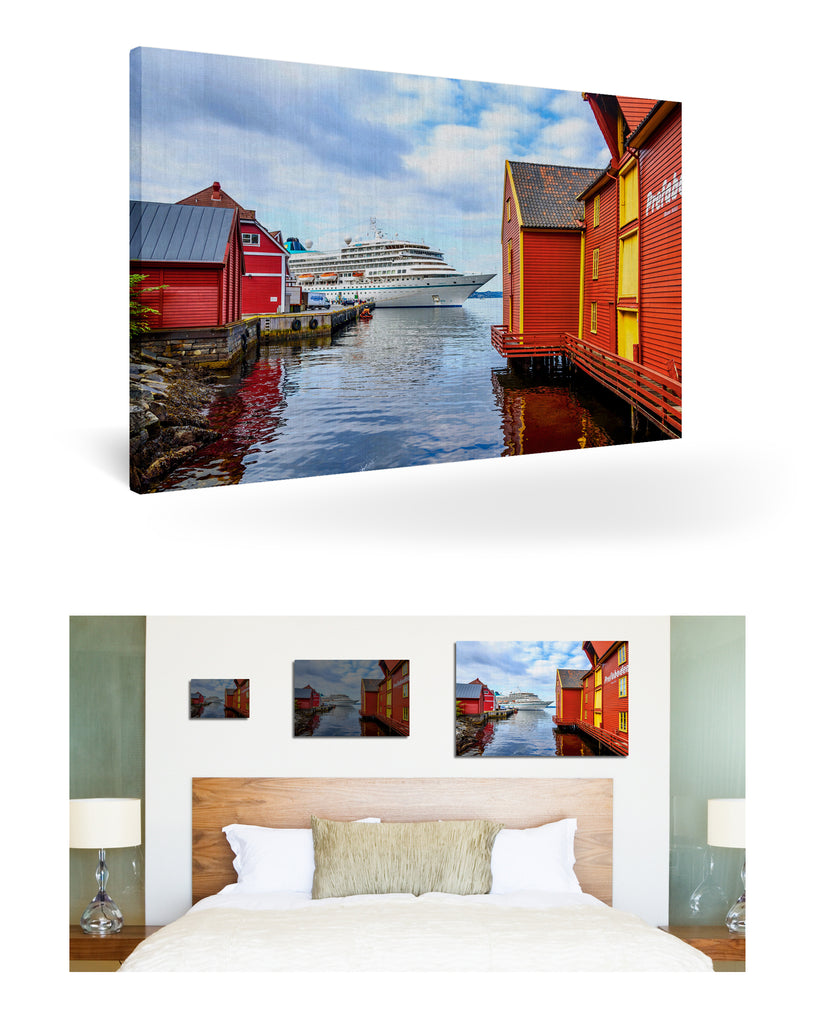 Bergen, Norwegen mit MS Amera