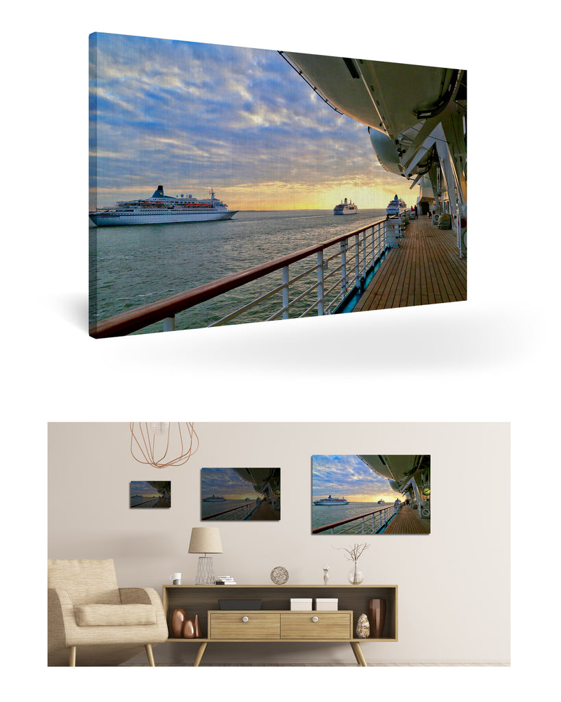 Bremerhaven, Deutschland mit Phoenix Reisen Flotte