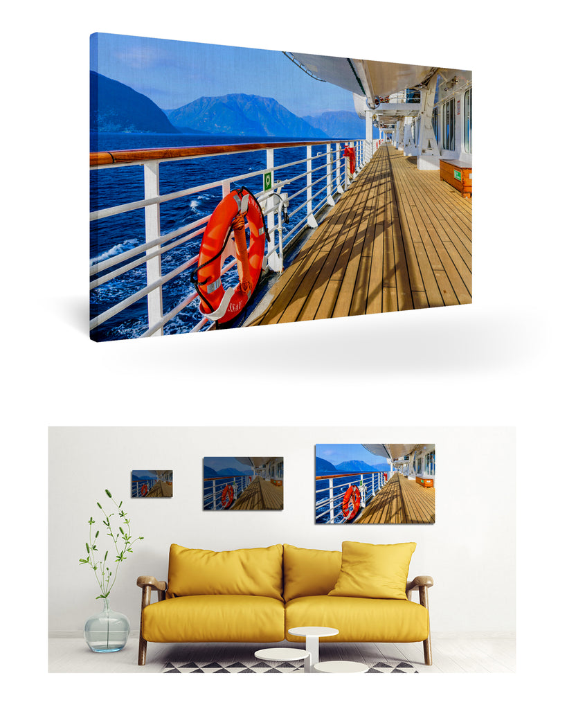 Eidfjord, Norwegen mit MS Amera