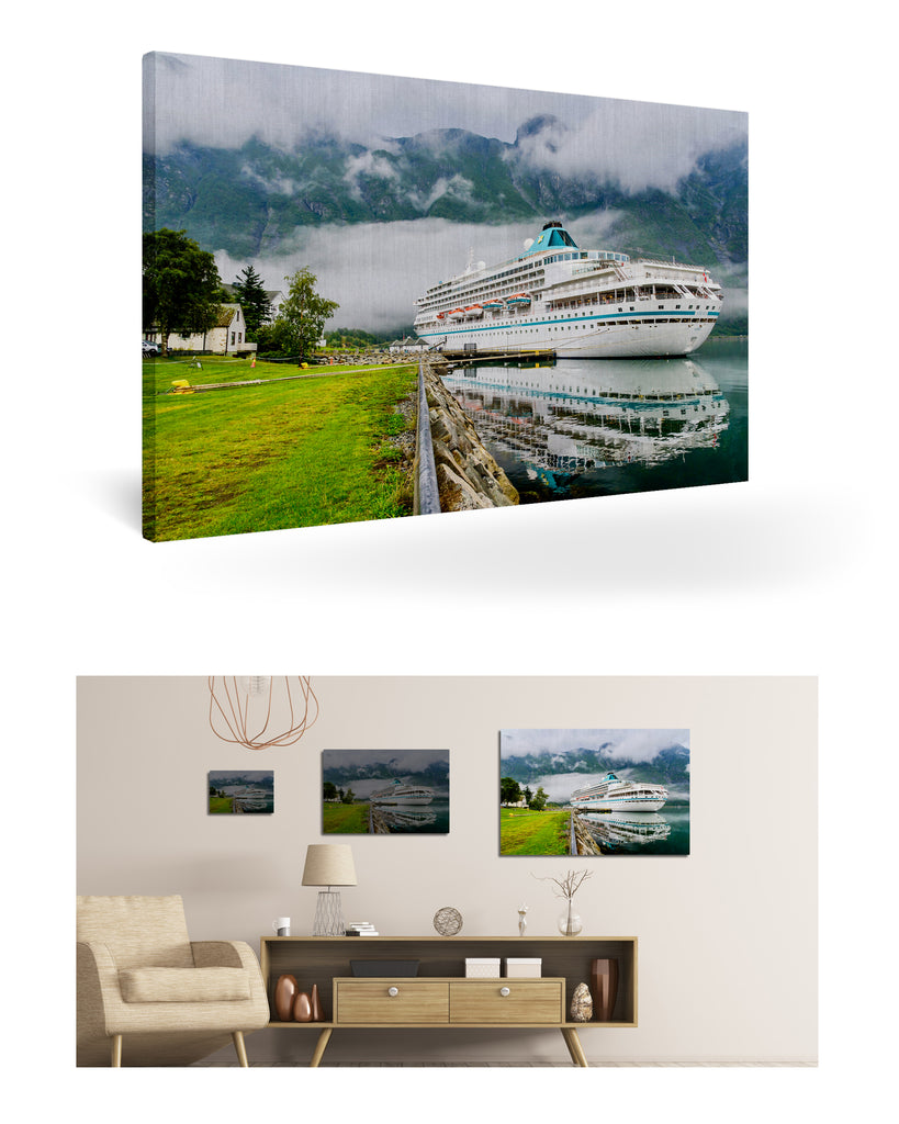 Eidfjord, Norwegen mit MS Amera