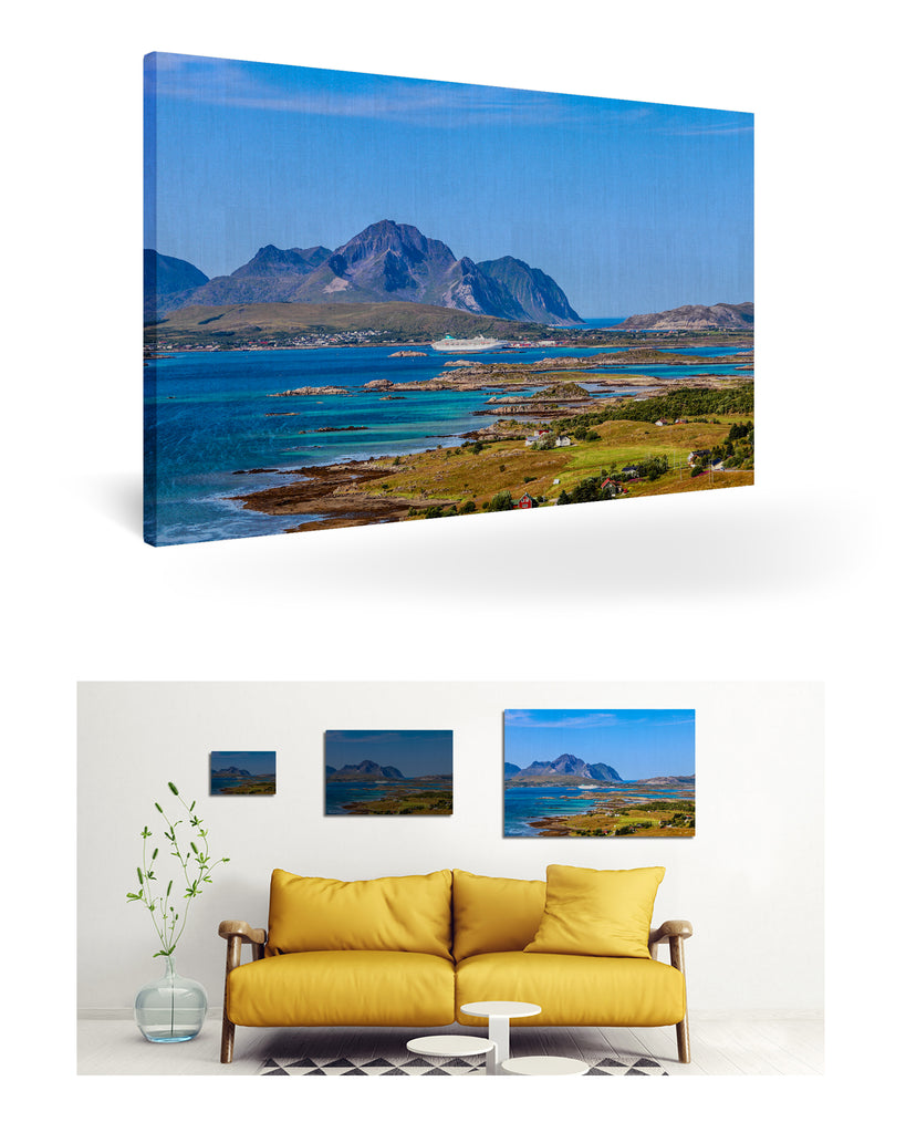 Leknes, Norwegen mit MS Artania