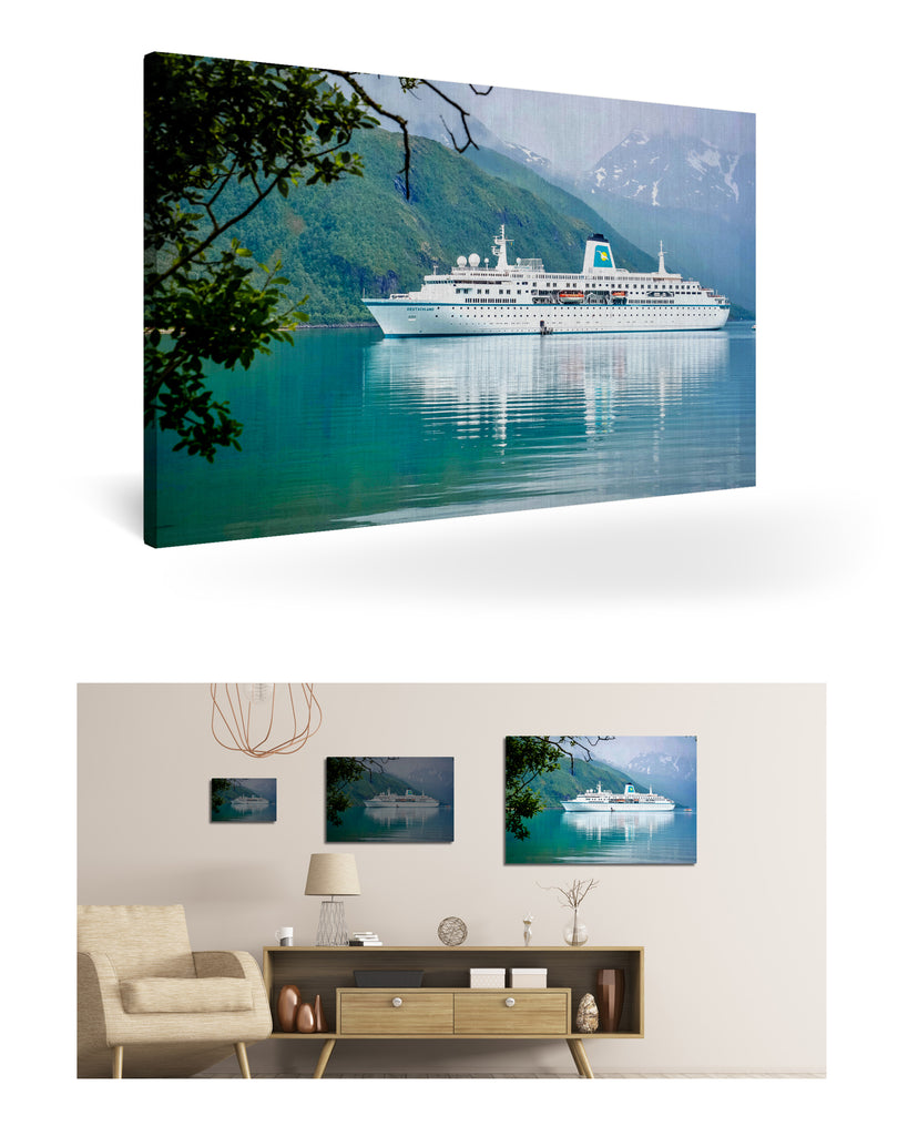 Svartisen, Norwegen mit MS Deutschland