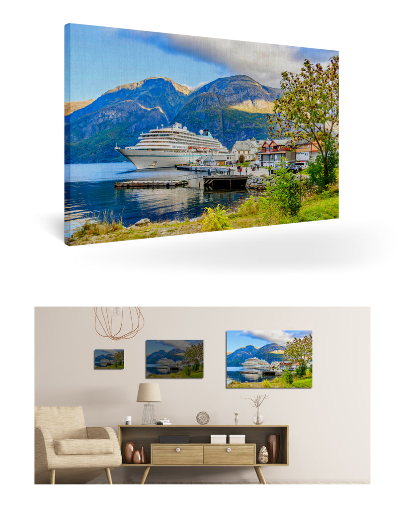 Eidfjord, Norwegen mit MS Amera