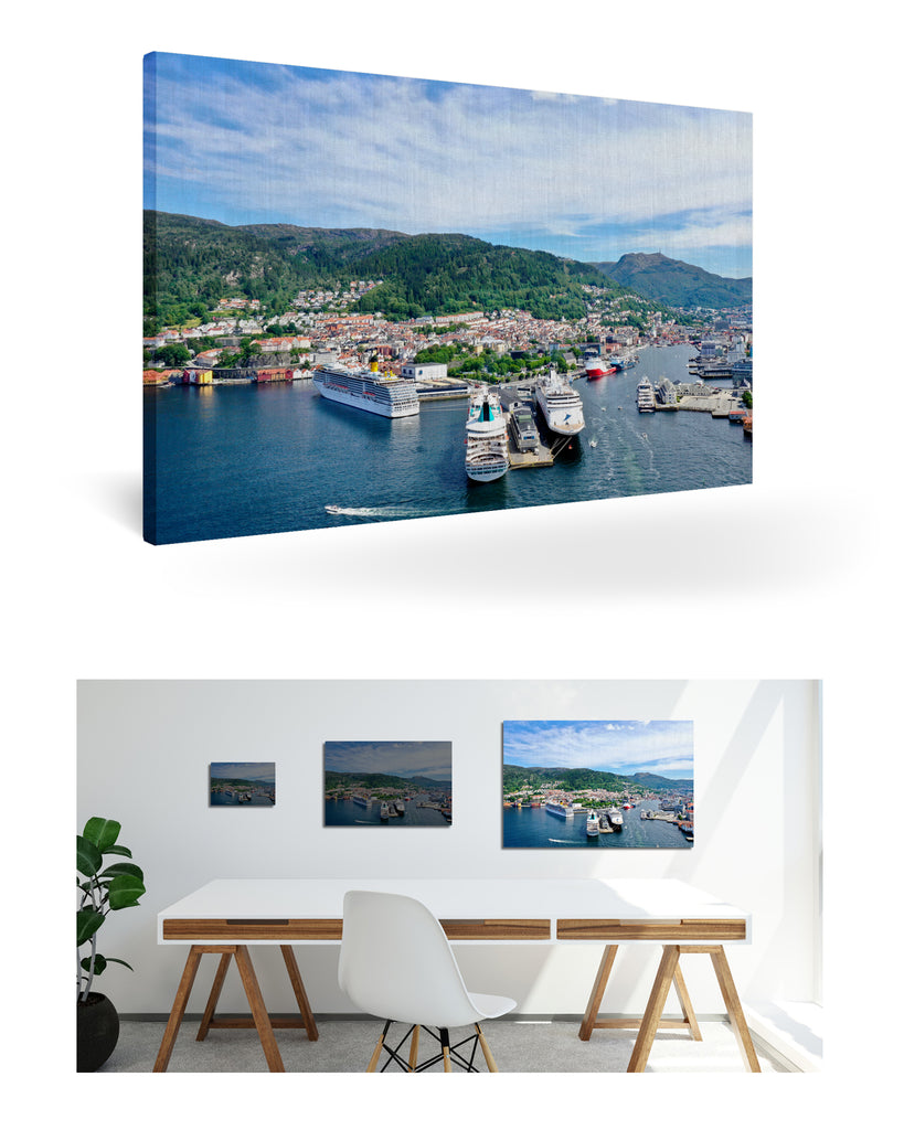 Bergen, Norwegen mit MS Artania