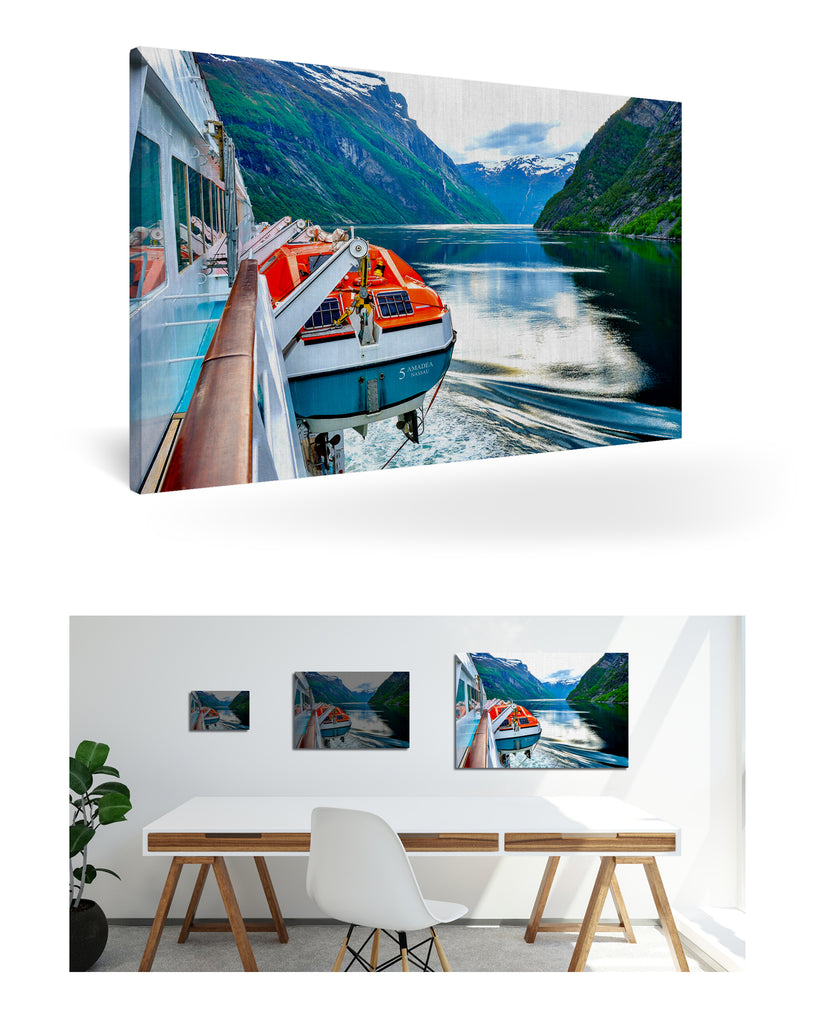 Geiranger, Norwegen mit MS Amadea