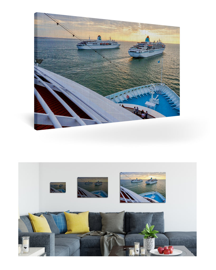 Bremerhaven, Deutschland mit Phoenix Reisen Flotte