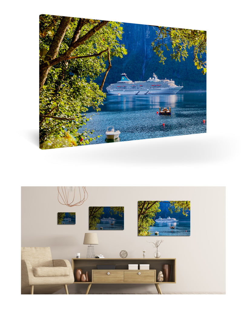 Nauste, Norwegen mit MS Artania