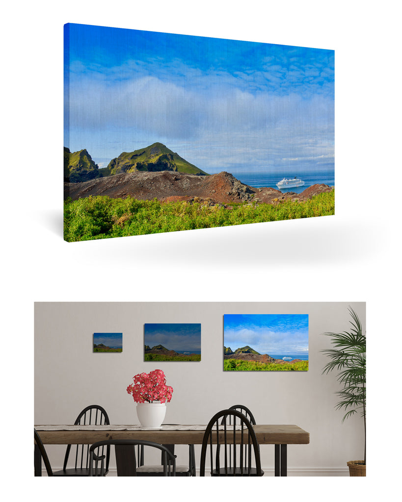 Heimaey, Island mit MS Amera