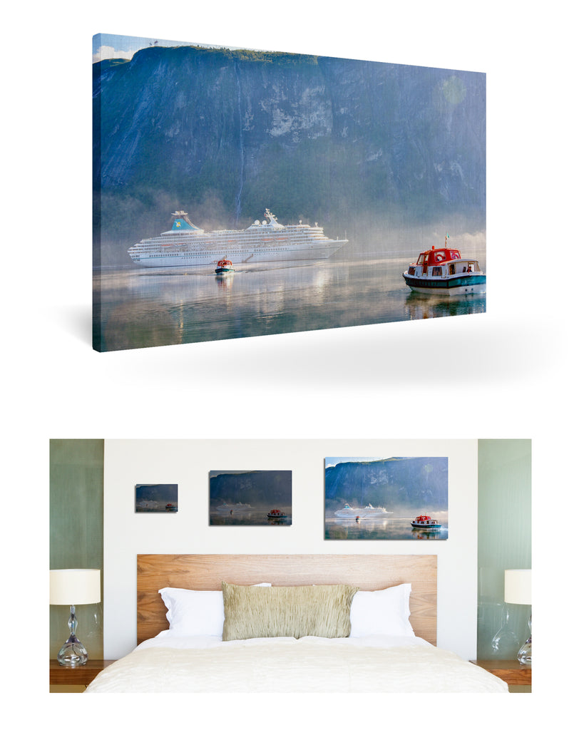 Nauste, Norwegen mit MS Artania