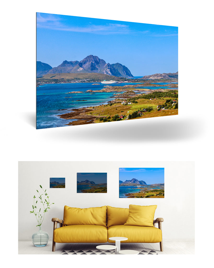 Leknes, Norwegen mit MS Artania