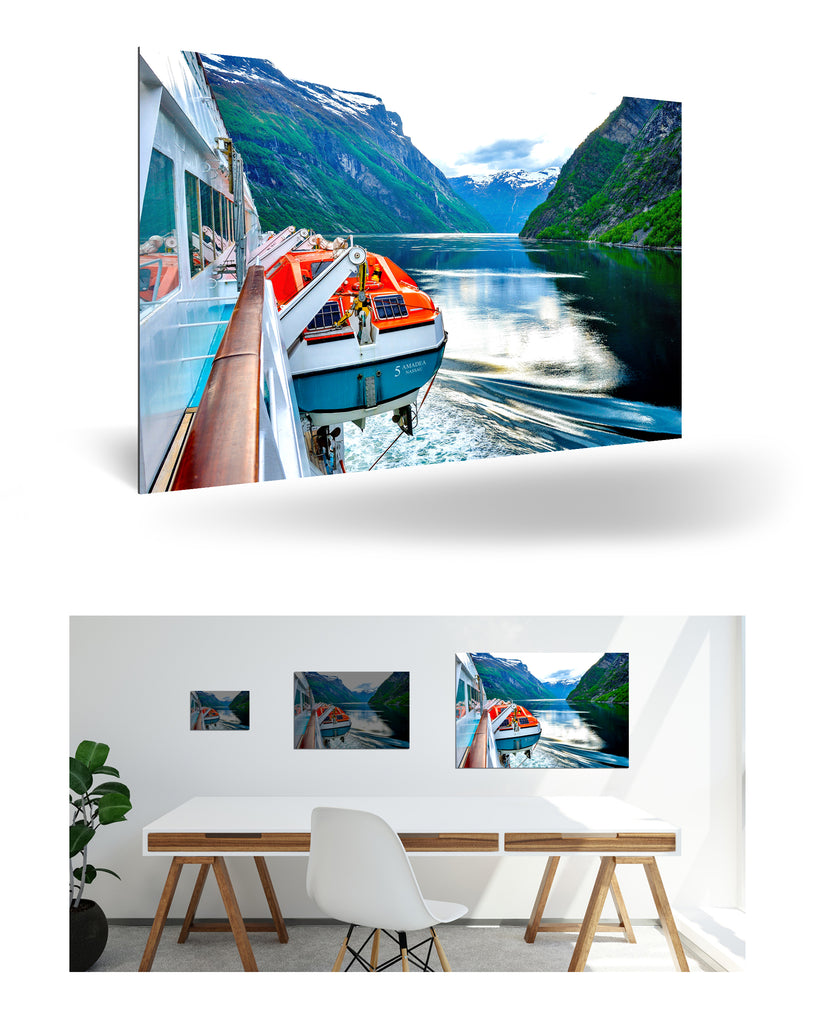 Geiranger, Norwegen mit MS Amadea