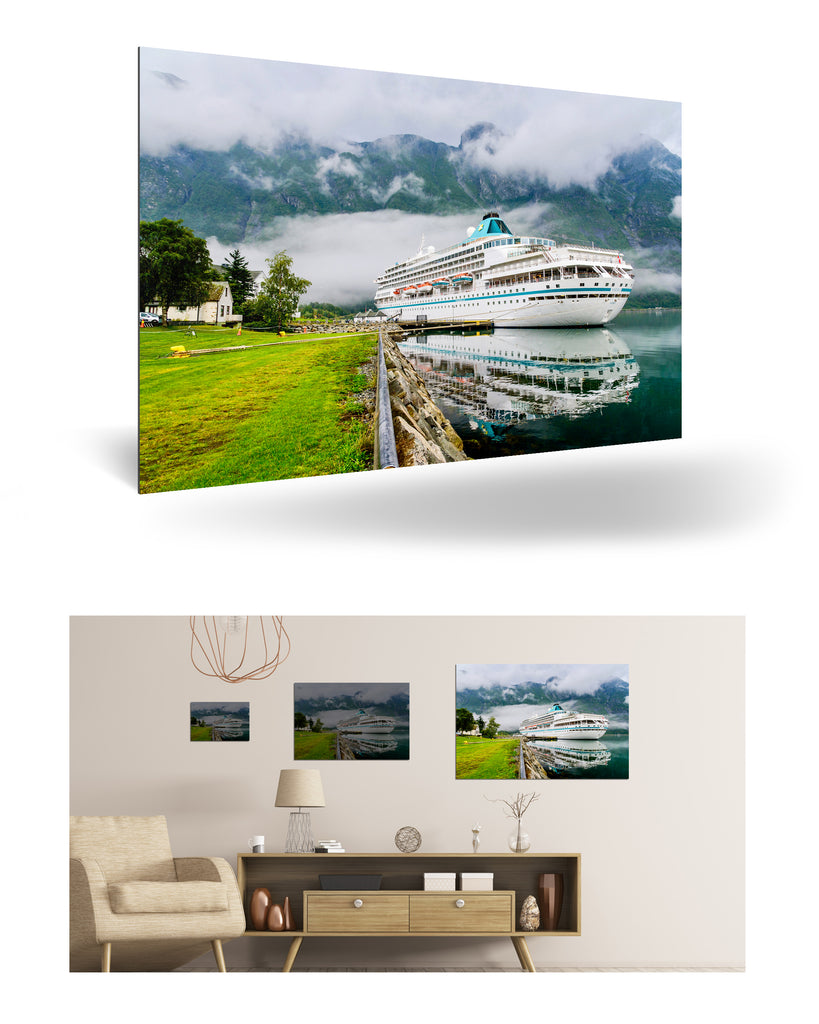 Eidfjord, Norwegen mit MS Amera