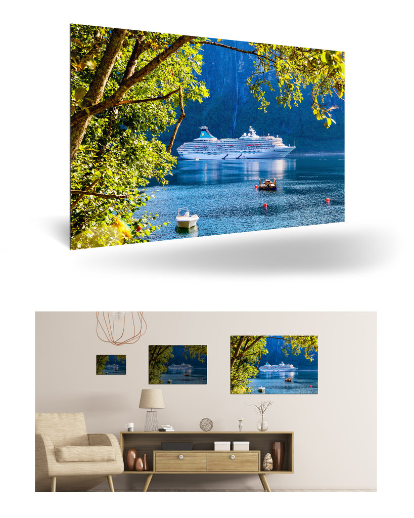 Nauste, Norwegen mit MS Artania