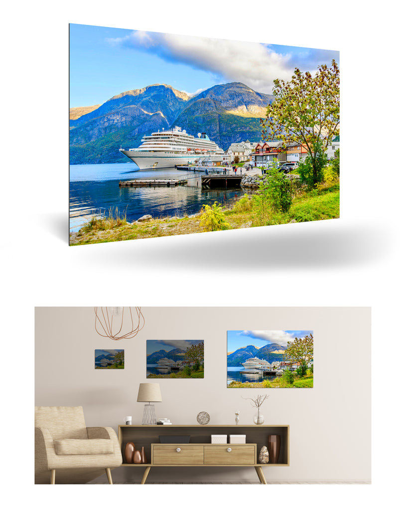 Eidfjord, Norwegen mit MS Amera