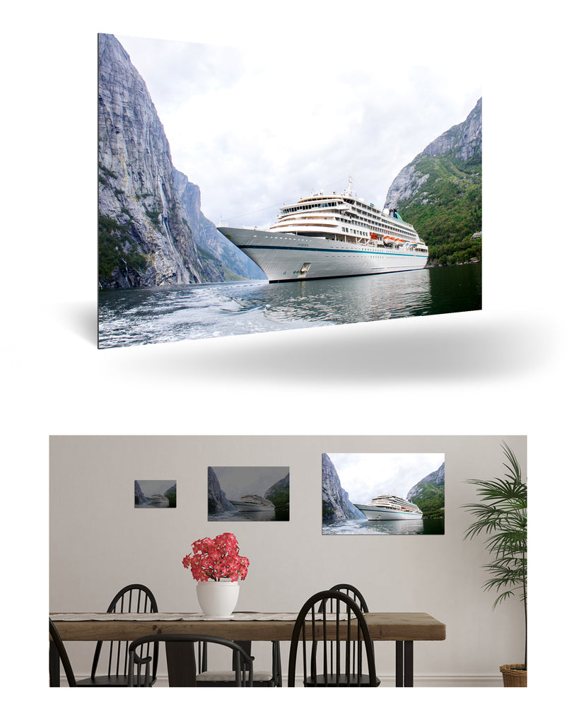 Lysebotn, Norwegen mit MS Amera