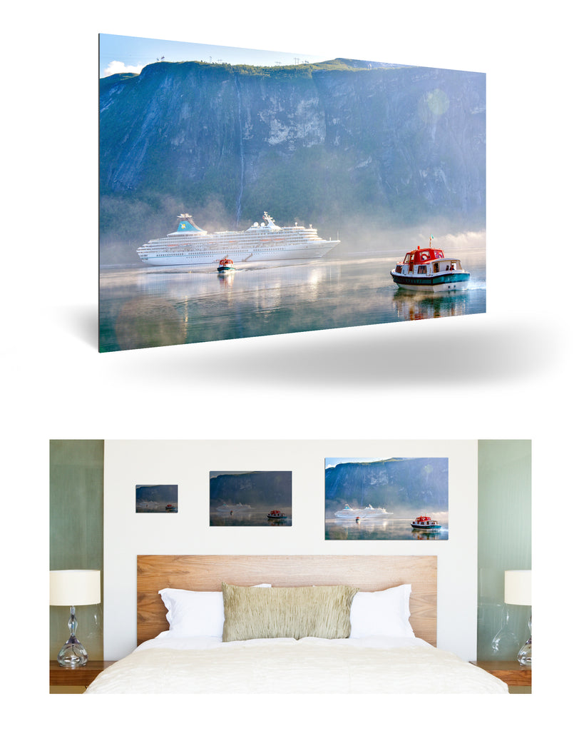 Nauste, Norwegen mit MS Artania