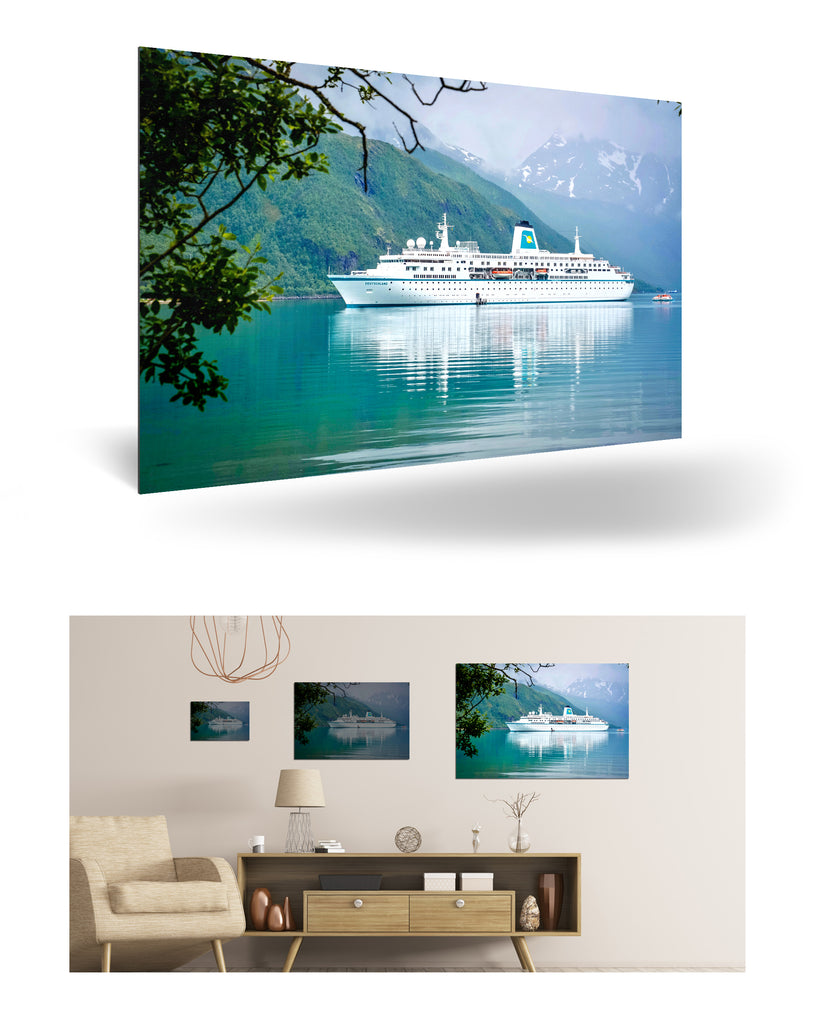 Svartisen, Norwegen mit MS Deutschland