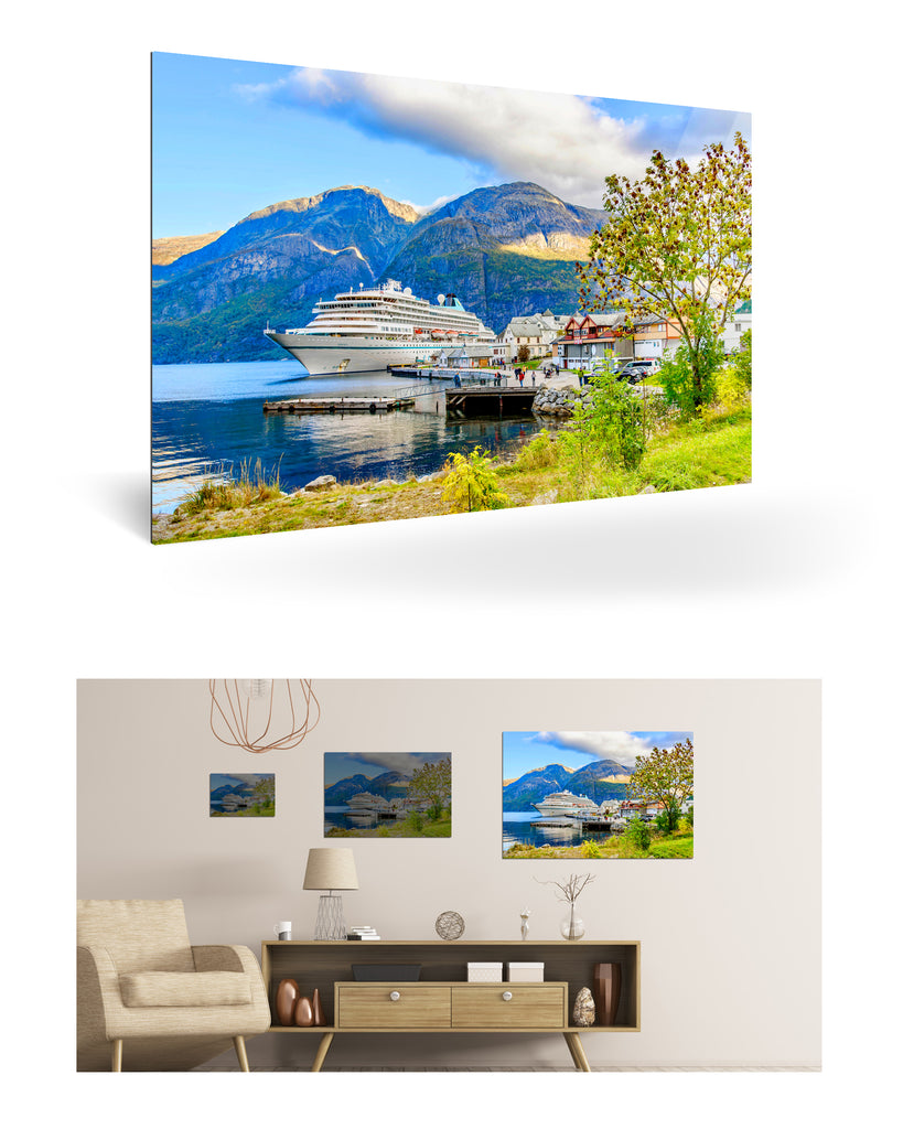 Eidfjord, Norwegen mit MS Amera