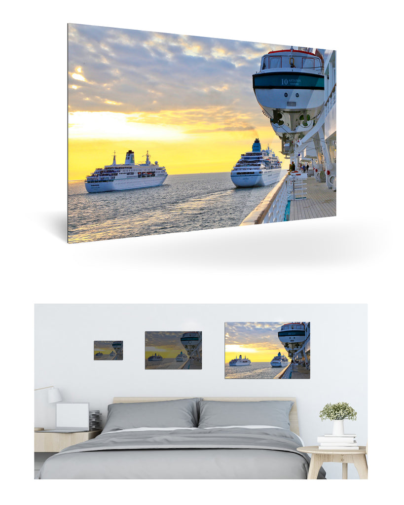 Bremerhaven, Deutschland mit Phoenix Reisen Flotte