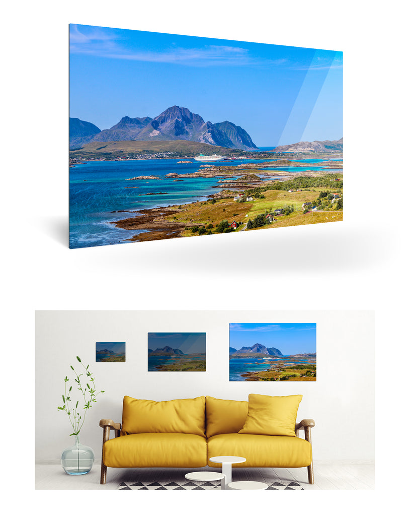 Leknes, Norwegen mit MS Artania