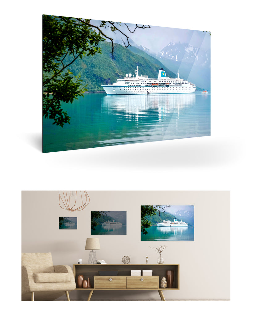 Svartisen, Norwegen mit MS Deutschland