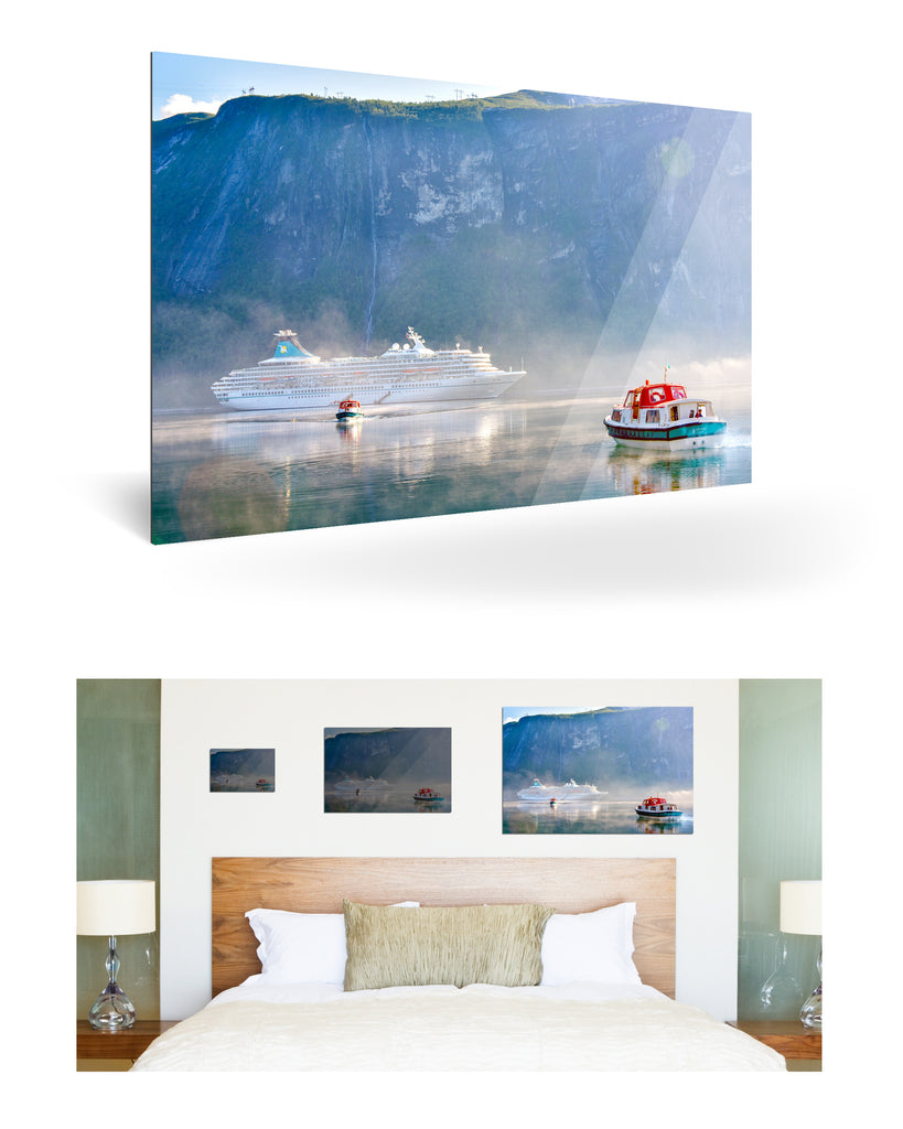 Nauste, Norwegen mit MS Artania