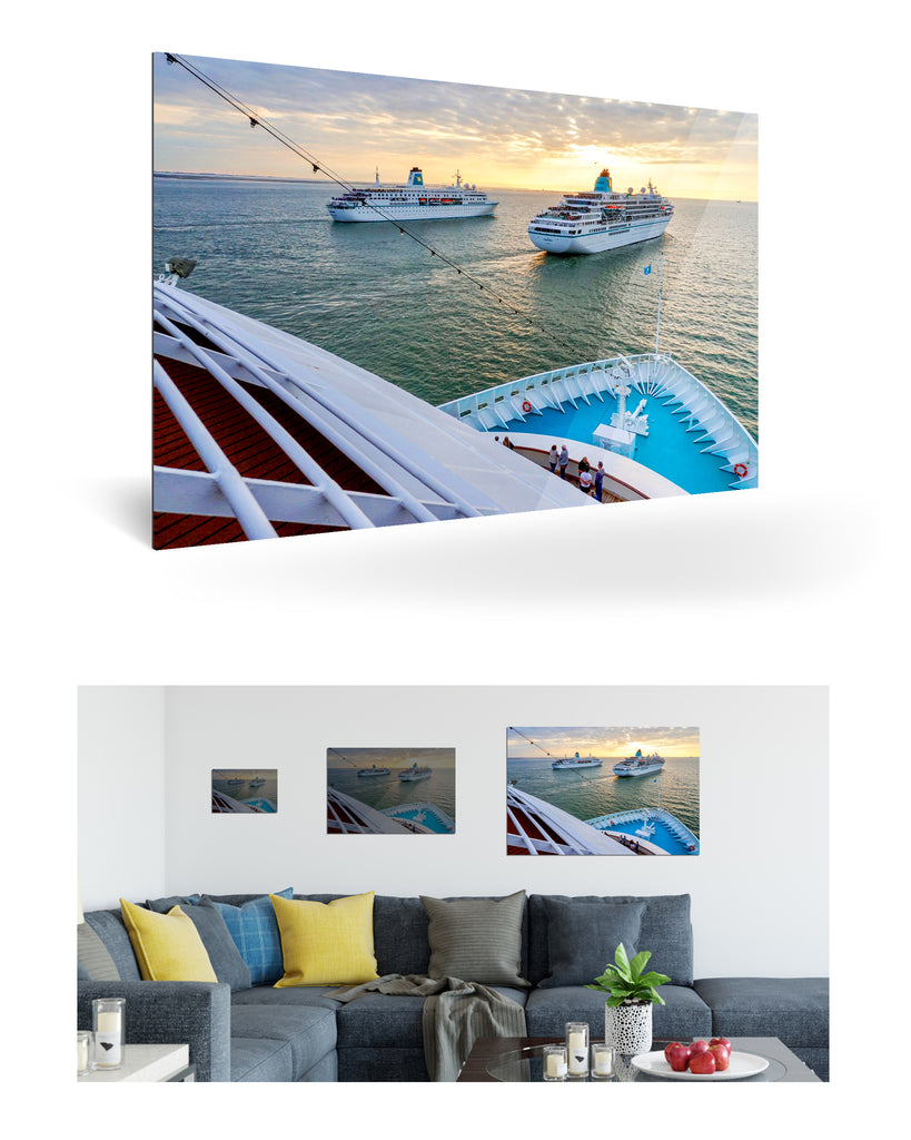 Bremerhaven, Deutschland mit Phoenix Reisen Flotte