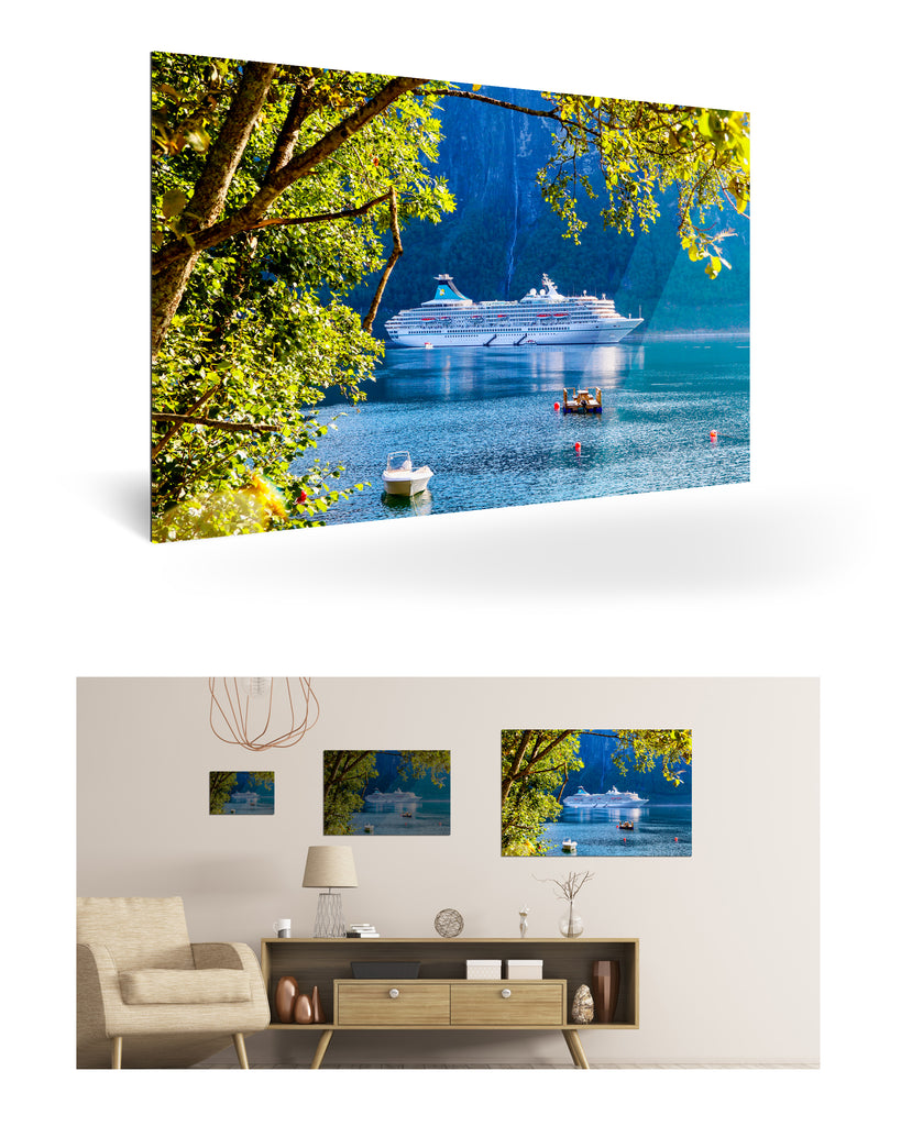 Nauste, Norwegen mit MS Artania