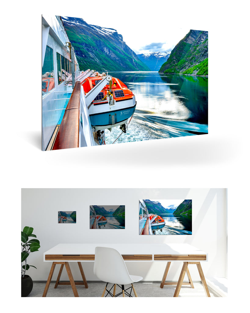 Geiranger, Norwegen mit MS Amadea