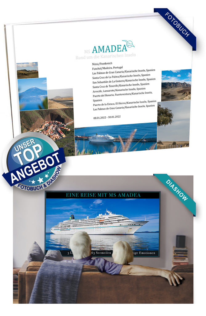 AMA428B_ Rund um die Kanarischen Inseln mit MS Amadea 08.01.2022 - 30.01.2022