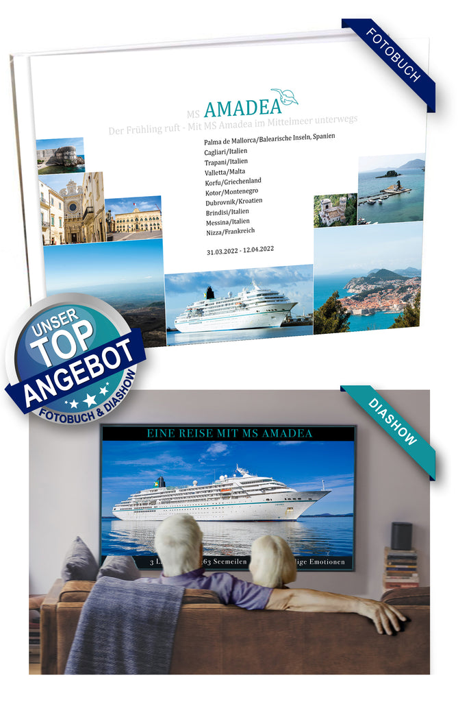 AMA428B_ Der Frühling ruft - Mit MS Amadea im Mittelmeer unterwegs 31.03.2022 - 12.04.2022