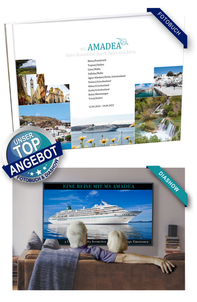 AMA429_ Oster Kreuzfahrt durch Ägäis und Adria mit MS Amadea 12.04.2022 - 24.04.2022