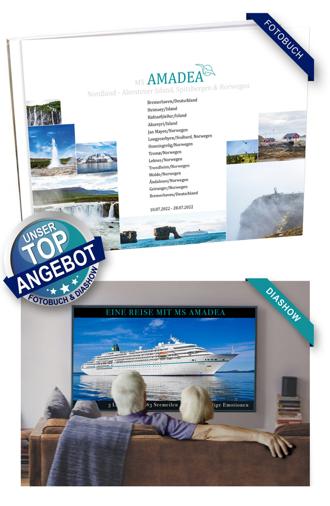AMA435_ Nordland - Abenteuer Island, Spitzbergen & Norwegen mit MS Amadea 10.07.2022 - 28.07.2022