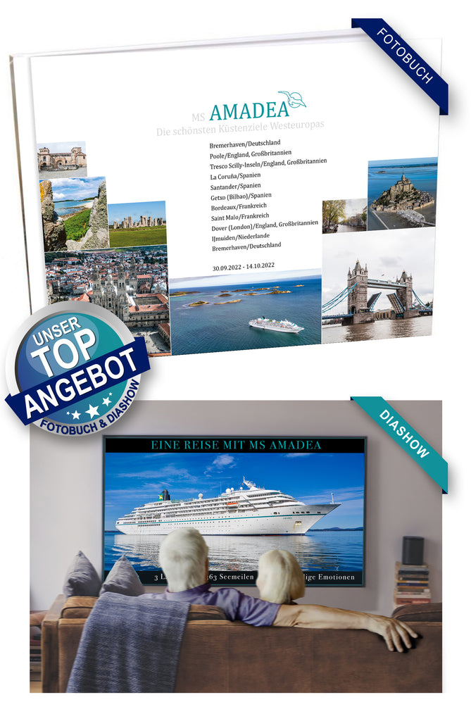 AMA440_ Die schönsten Küstenziele Westeuropas mit MS Amadea 30.09.2022 - 14.10.2022