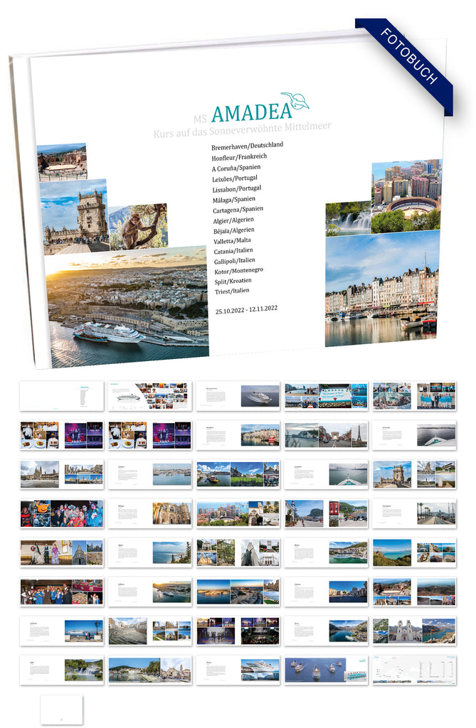 AMA442_ Kurs auf das Sonneverwöhnte Mittelmeer mit MS Amadea 25.10.2022 - 12.11.2022