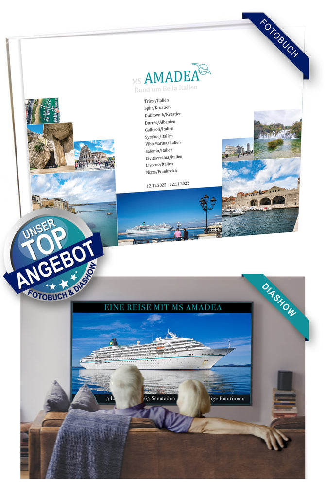 AMA443_ Rund um Bella Italien mit MS Amadea 12.11.2022 - 22.11.2022