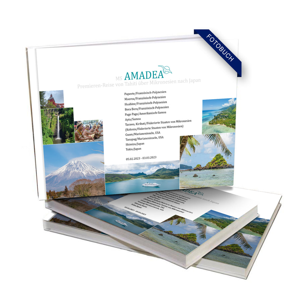 AMA450_ Premieren-Reise von Tahiti über Mikronesien nach Japan mit MS Amadea 05.02.2023 - 03.03.2023