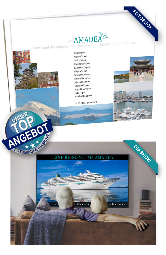 AMA451_ Vom Land der aufgehenden Sonne zum Inselreich der Philippinen mit MS Amadea 03.03.2023 - 24.03.2023