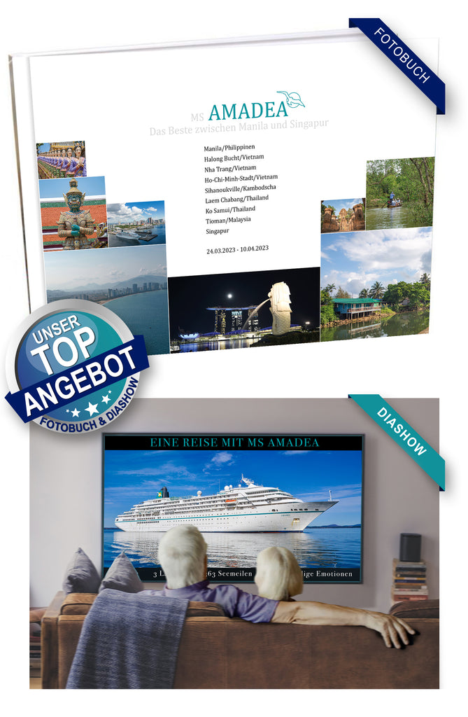 AMA452_ Das Beste zwischen Manila und Singapur mit MS Amadea 24.03.2023 - 10.04.2023